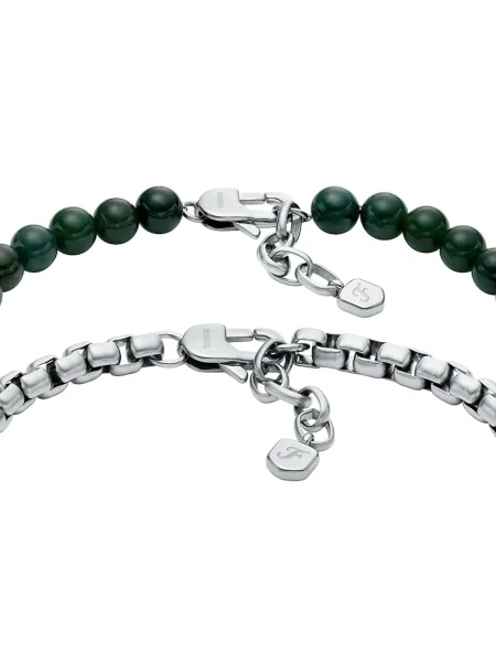 Fossil set brățări argintiu