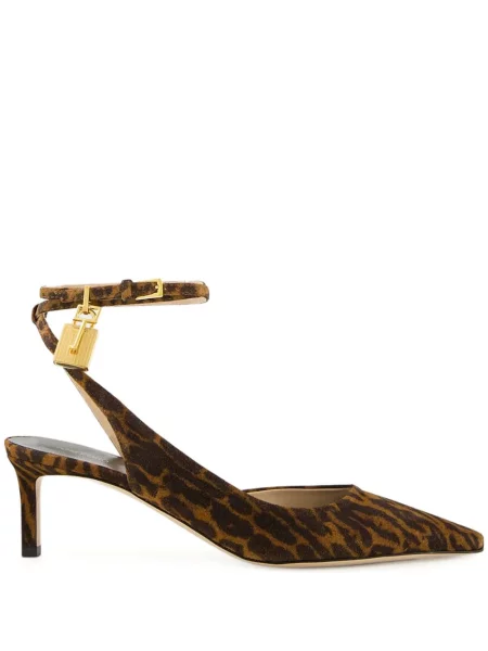 Pantofi cu toc Tom Ford maro