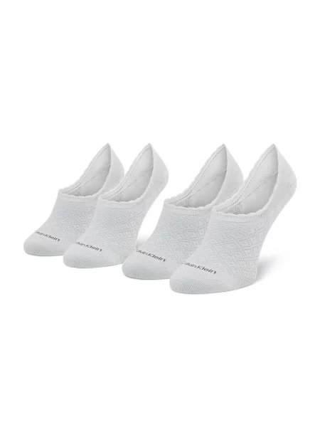 Κάλτσες Calvin Klein λευκό