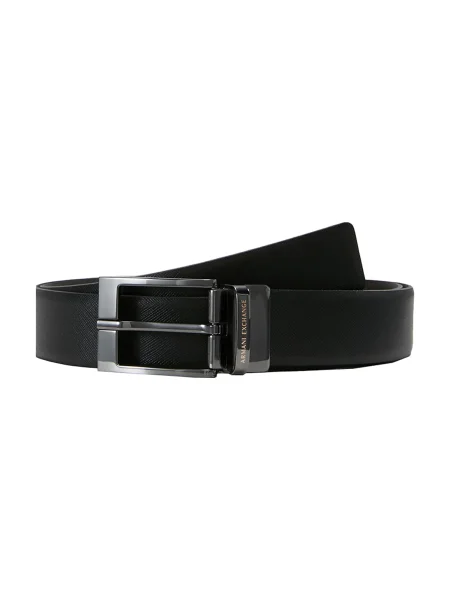 Armani Exchange Curea bărbați negru