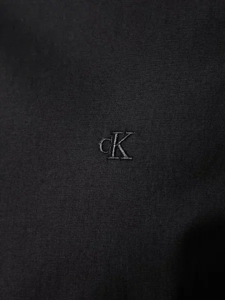Calvin Klein férfi ing pamuttal fekete