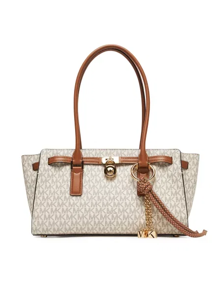 Ročna torba MICHAEL Michael Kors Écru rumena