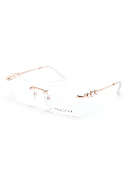 Saulės akiniai Swarovski rožinė