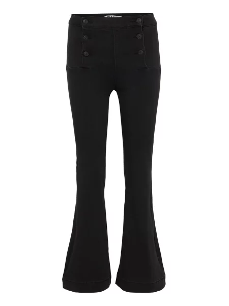 Only Petite Džínsy ONLRain denim čierny