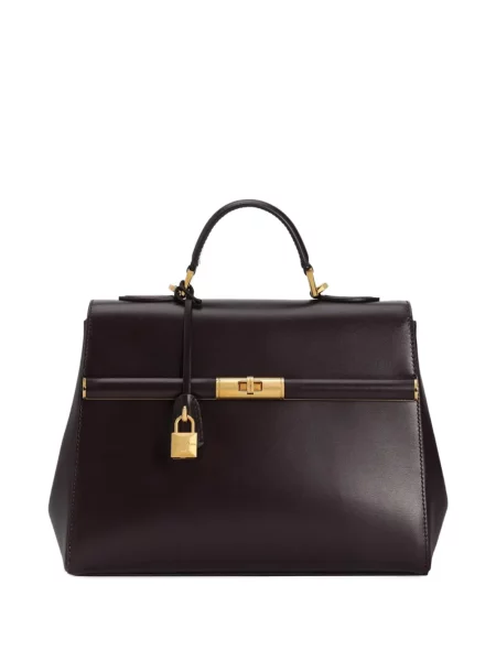 Geanta de piele Dolce & Gabbana din piele roșu