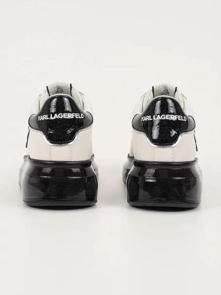 Кожаные кроссовки Karl Lagerfeld белые