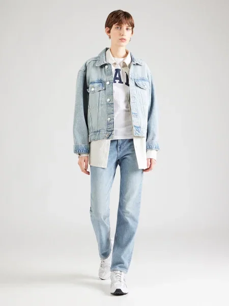 GAP Tricou CLSC albastru alb