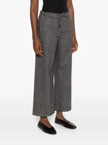 Pantaloni 's Max Mara cu cordon gri