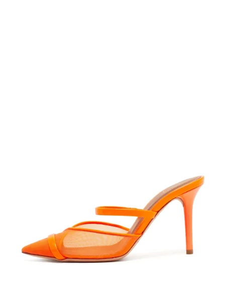 Bőr mules Malone Souliers narancsszínű