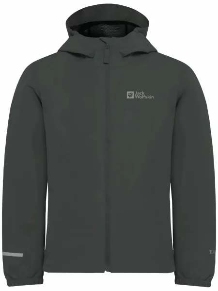 Детская ветровка Jack Wolfskin черная