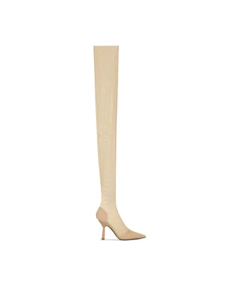 Visoki Škornji Patrizia Pepe bež