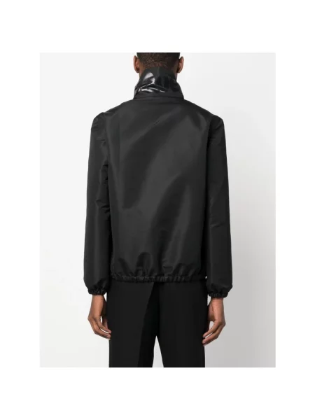 Kurtka Alexander Mcqueen z logo czarna