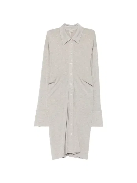 Rochie mini Toteme cu volane gri