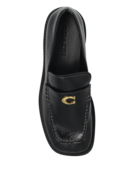 Pantofi loafer Coach negru