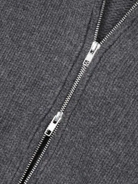 Sweter Tomboy z kapturem szary