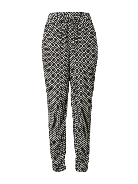 ABOUT YOU Pantaloni Elina negru alb