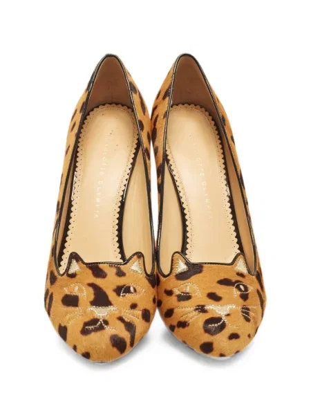 Pantofi cu toc Charlotte Olympia cu imagine