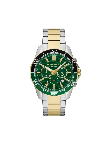 Годинник Armani Exchange Spencer Chronograph срібний