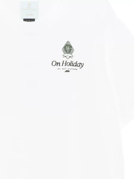 Tricou Camilla cu imagine alb
