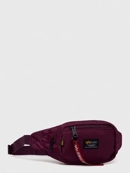 ALPHA INDUSTRIES Torba za čez ramo burgund rdeča