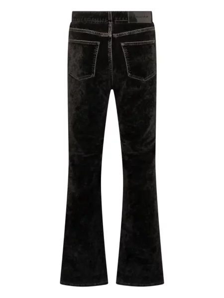 Cu centură blugi Ferragamo negru