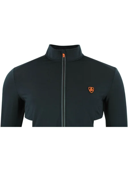 Tricou mânecă lungă Peak Mountain negru