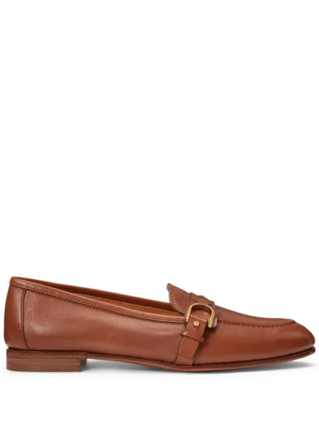 Pantofi loafer Ralph Lauren Collection din piele maro