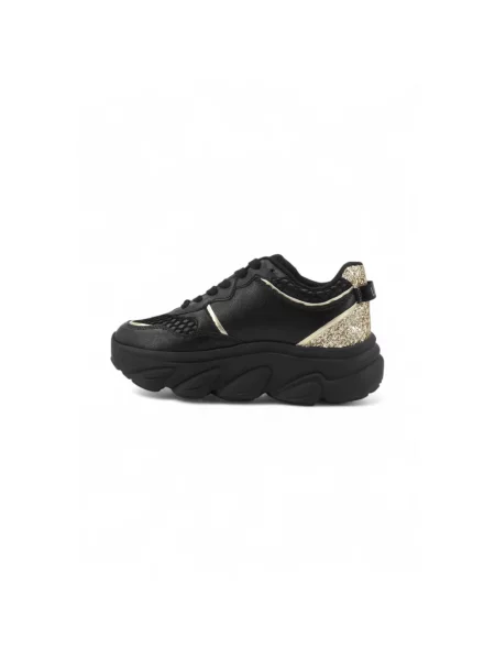 Sneakersy Liu Jo skórzane czarne