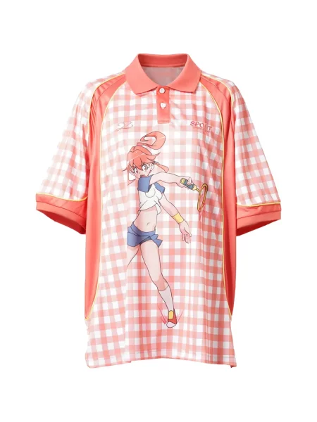 Tricou polo Yumin Ha roz
