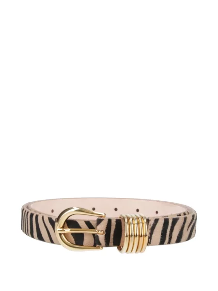 Cu centură curea Déhanche cu model zebră