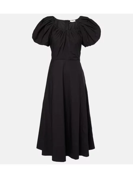 Midi obleka Ulla Johnson črna