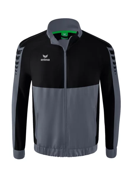 ERIMA Športna jakna siva črna