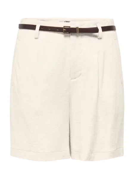 ONLY Pantaloni cutați ONLSIESTA crem
