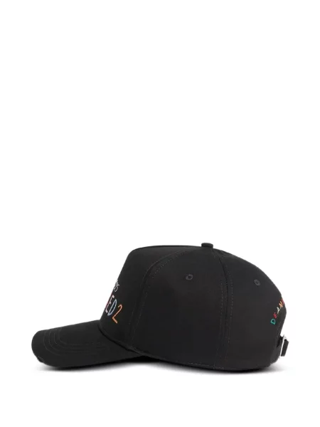 Șapcă Dsquared2 cu autograf negru