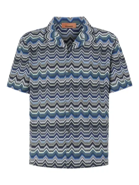Cămașă Missoni scurtă albastru