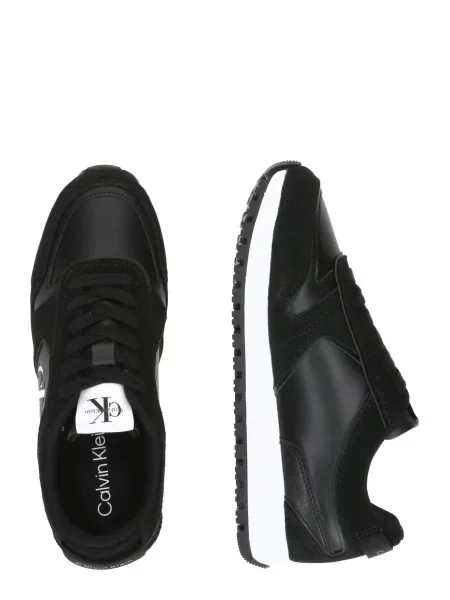 Sneakerși Calvin Klein Jeans alb