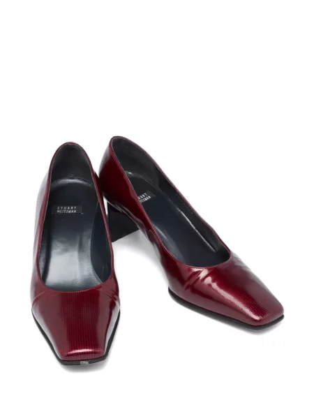 Pantofi cu toc Stuart Weitzman roșu