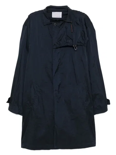 Palton Kolor albastru