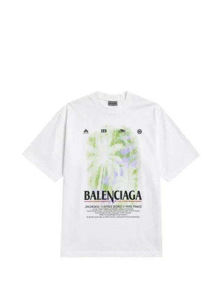 Tricou Balenciaga alb