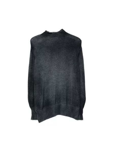 Sweter z golfem Avant Toi niebieski
