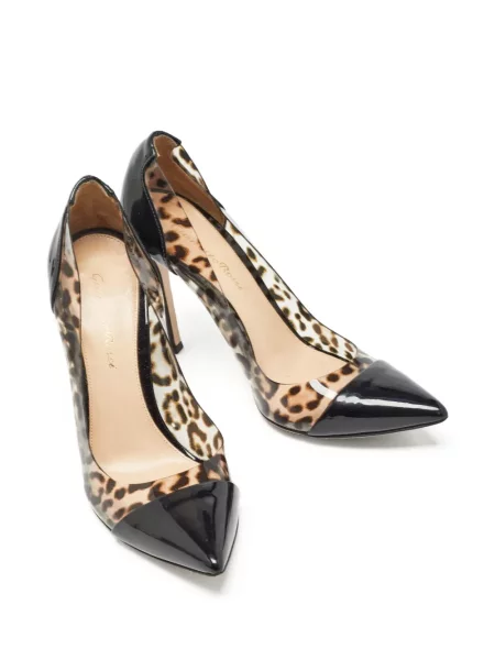 Salonke Gianvito Rossi s printom s leopard uzorkom smeđa