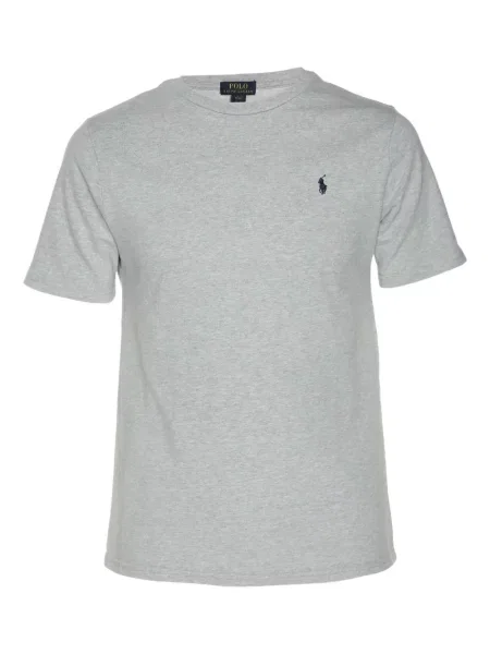 Polo Polo Ralph Lauren cu broderie gri