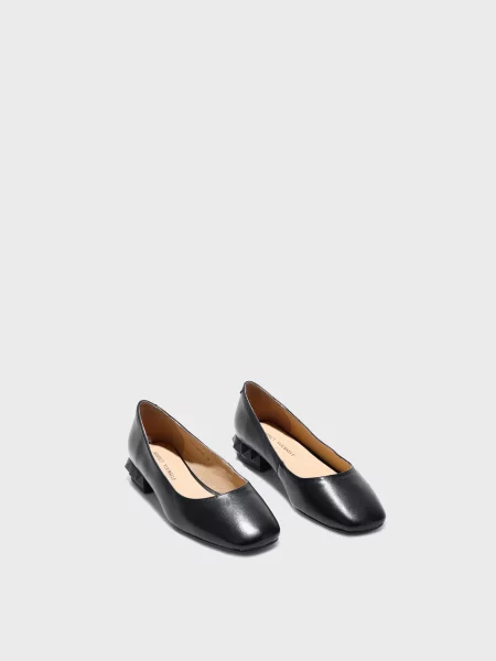 Шкіряні туфлі Respect чорні