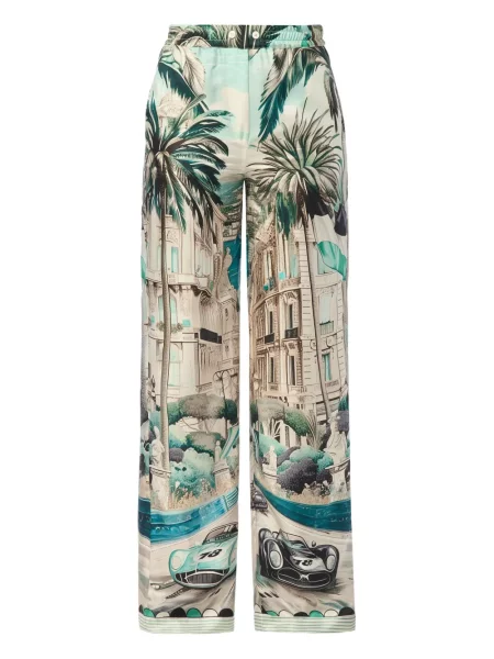 Pantaloni Philipp Plein de mătase