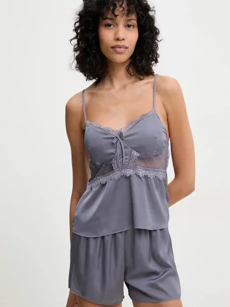 Пижама Answear Lab дамска сиво