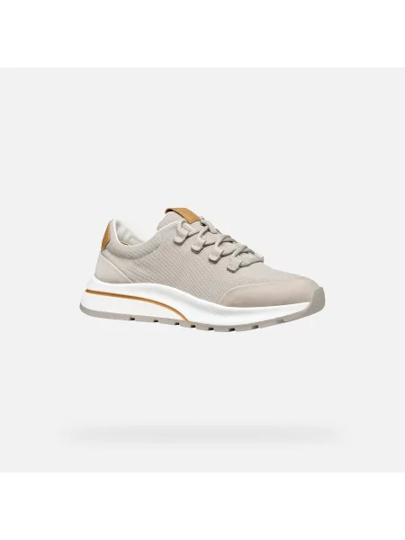 Sneakerși Geox alb
