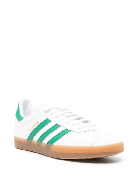 Dryžuotos sportbačiai Adidas Gazelle balta