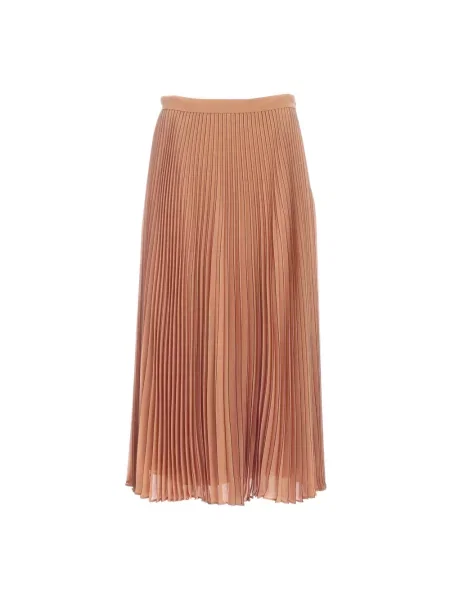 Spódnica midi Max Mara Studio beżowa