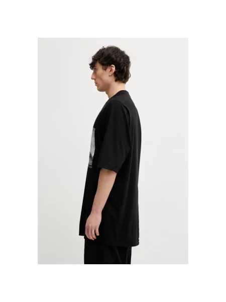 Koszulka Rick Owens z krótkim rękawem czarna