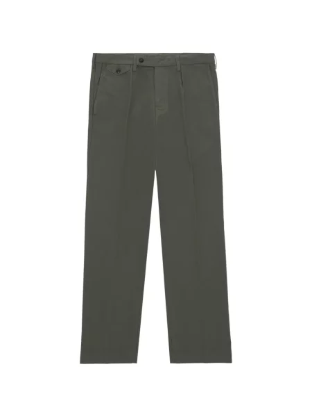 Pantaloni Fortela din canvas verde